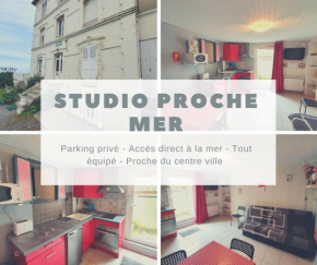 Studio with sea view in Cabourg